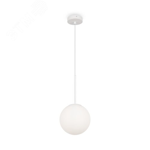 Светильник подвесной Basic form E14х1х40W Белый - фото 1