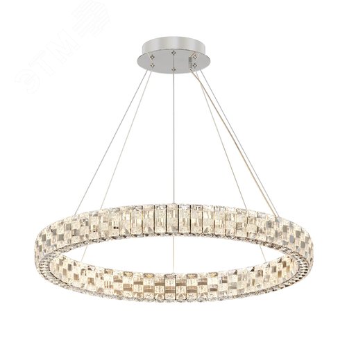 Светильник подвесной Castello LED 40W Хром - фото 1