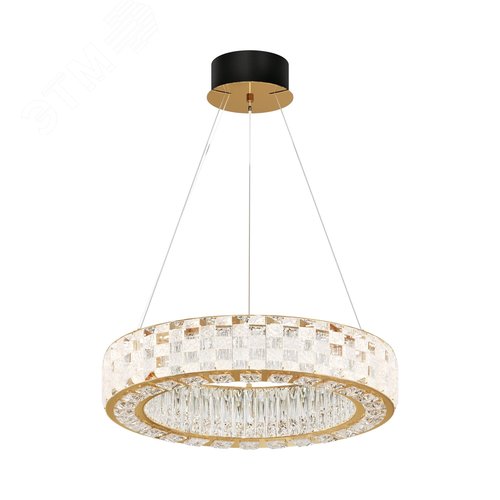 Светильник подвесной Castello LED 40W Золото - фото 1