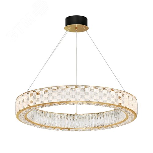 Светильник подвесной Castello LED 64W Золото - фото 1