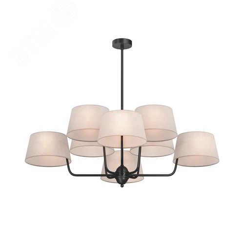 Светильник подвесной Modesto E14х8х40W Черный - фото 1