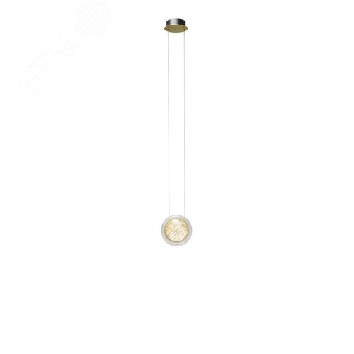 Изображение товара Светильник подвесной Pharao LED 7W Черный и Латунь (шт)
