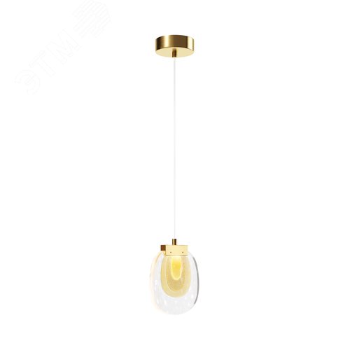 Светильник подвесной Biology LED 3W Латунь - фото 1