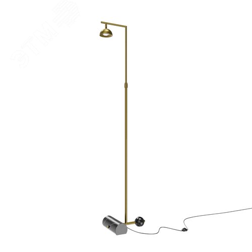 Светильник напольный (торшер) Pikant LED 13W Латунь - фото 1