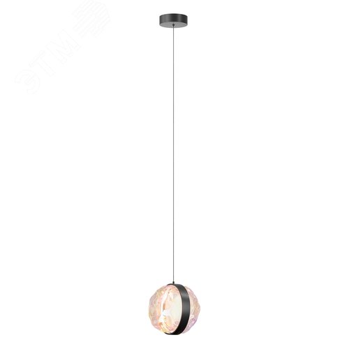 Светильник подвесной Misterio LED 6W Черный - фото 1