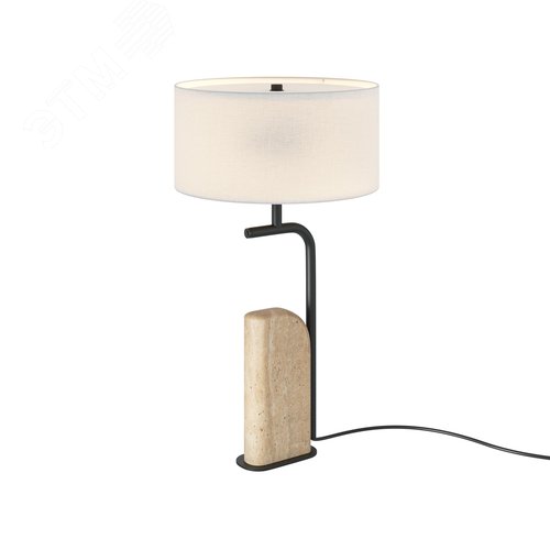 Светильник настольный Glamping E14х2х40W Черный - фото 1