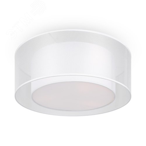 Светильник потолочный Bergamo E27х3 Белый - фото 1