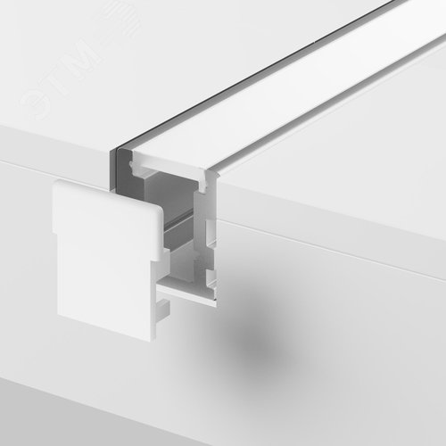 Комплект заглушек (для профиля ALM-2626-S-2M) 2 шт., серый - фото 4