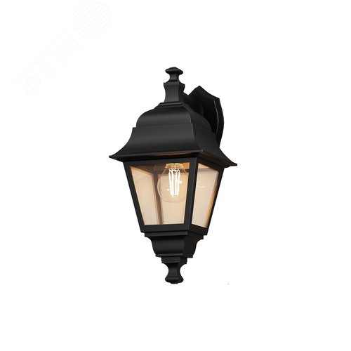 Светильник настенный (бра) Outdoor Abbey Road IP 44 E27х1х60W Черный - фото 2