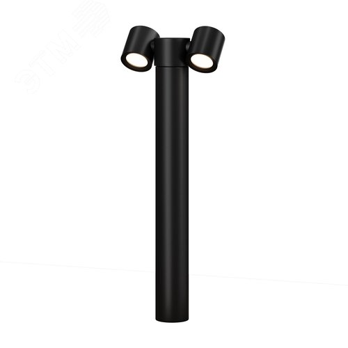 Светильник ландшафтный Outdoor Wall Street IP 54 GU10х2х50W Черный - фото 2