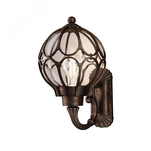 Светильник настенный (бра) Outdoor Via IP 44 E27х1х60W Золото Антик - фото 2
