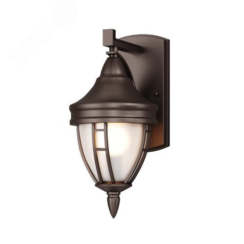 Светильник настенный (бра) Outdoor Rivoli IP 44 E27х1х60W Черный - фото 2