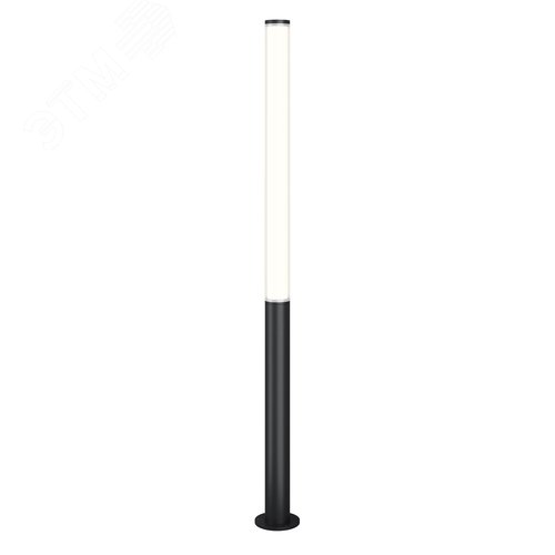Светильник садово-парковый Outdoor Ginza IP 54 LED 100W 3000 K Черный - фото 2