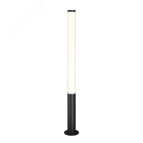 Светильник садово-парковый Outdoor Ginza IP 54 LED 50W 3000 K Черный - фото 1