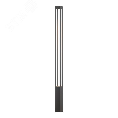 Светильник садово-парковый Outdoor Elbe IP 65 LED 25W 3000 K Графит - фото 2