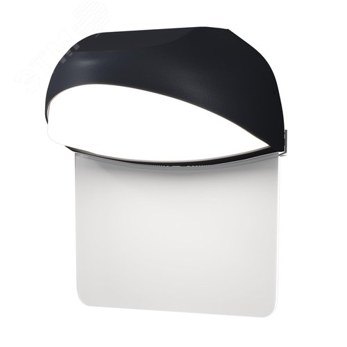 Светильник настенный (бра) Outdoor Gloss IP 65 LED 7W 3000 K Графит - фото 1