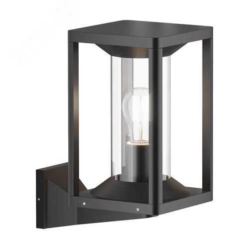 Светильник настенный (бра) Outdoor Cell IP 65 E27х1х15W Графит - фото 1