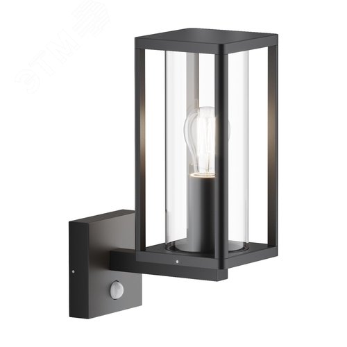 Светильник настенный (бра) Outdoor Cell IP 65 E27х1х15W Графит - фото 1