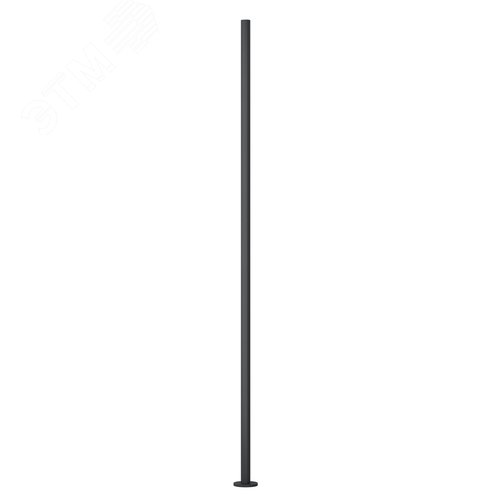Столб для паркового светильника Outdoor Pillar 4м Графит - фото 1