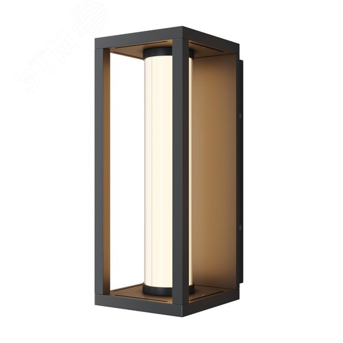 Светильник настенный (бра) Outdoor Expo IP 54 LED 12W 3000 K Черный - фото 1