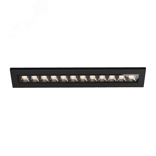 Светильник встраиваемый Outdoor Ghost IP 65 LED 12W 4000 K Графит - фото 1