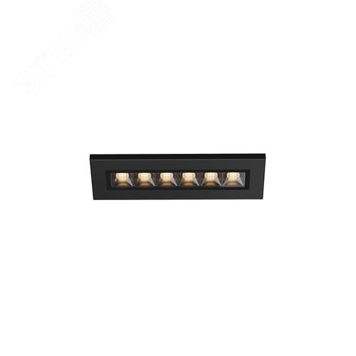 Светильник встраиваемый Outdoor Ghost IP 65 LED 6W 3000 K Графит - фото 1