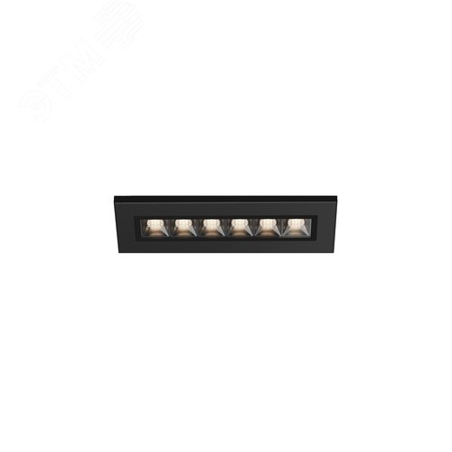 Светильник встраиваемый Outdoor Ghost IP 65 LED 6W 4000 K Графит - фото 1