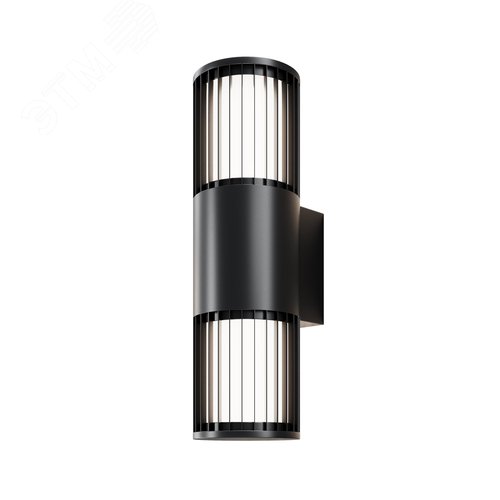 Светильник настенный (бра) Outdoor Alura IP 54 E27х2х35W Графит - фото 1