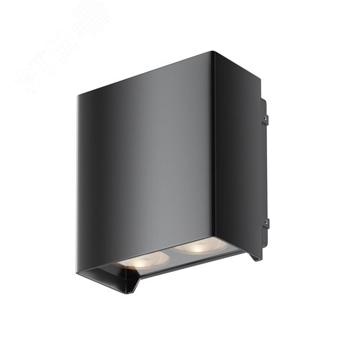 Светильник настенный (бра) Outdoor Shell IP 54 LED 15W 3000 K Черный - фото 1