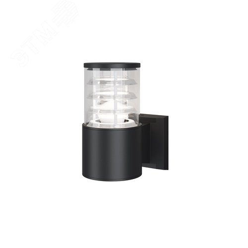 Светильник настенный (бра) Outdoor Bronx IP 54 E27х1х60W Черный - фото 1