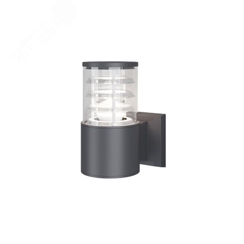 Светильник настенный (бра) Outdoor Bronx IP 54 E27х1х60W Серый - фото 2