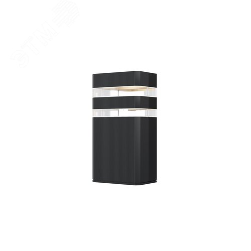 Светильник настенный (бра) Outdoor Unter den Linden IP 54 E27х1х60W Черный - фото 2