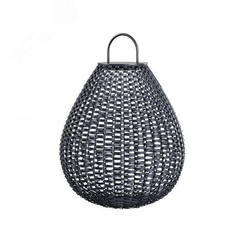 Светильник ландшафтный Outdoor Plet IP 65 LED 5W 3000 K Черный - фото 1