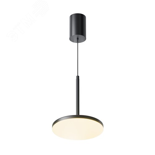 Светильник подвесной Plato LED 12W Черный - фото 1
