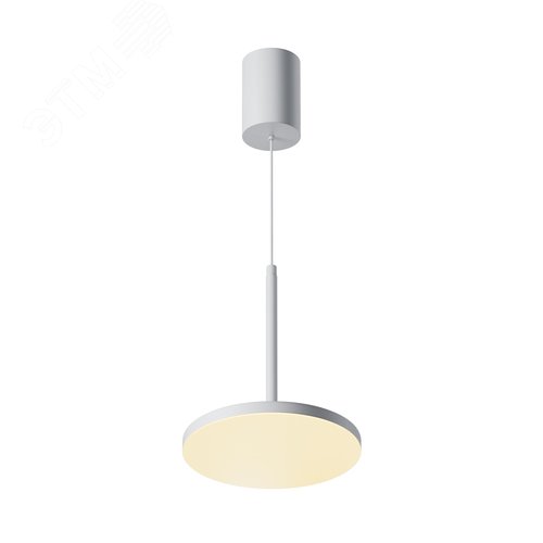 Светильник подвесной Plato LED 12W Белый - фото 1