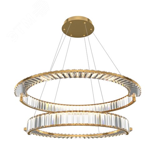 Светильник подвесной Krone LED 90W Латунь - фото 1