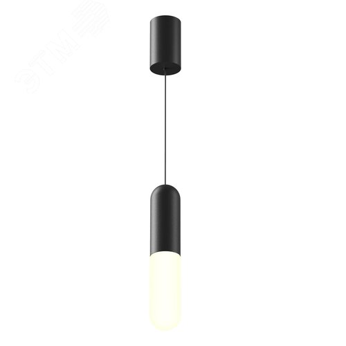 Светильник подвесной Mist LED 12W Черный - фото 1