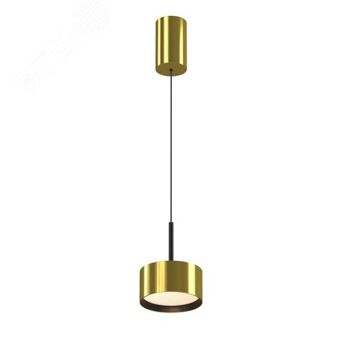 Светильник подвесной Glare LED 12W Латунь - фото 1