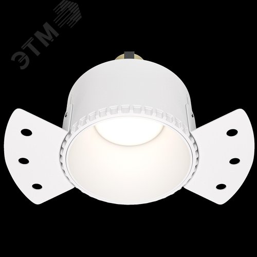 Светильник встраиваемый Share под лампу GU10 1x10Вт белый - фото 4