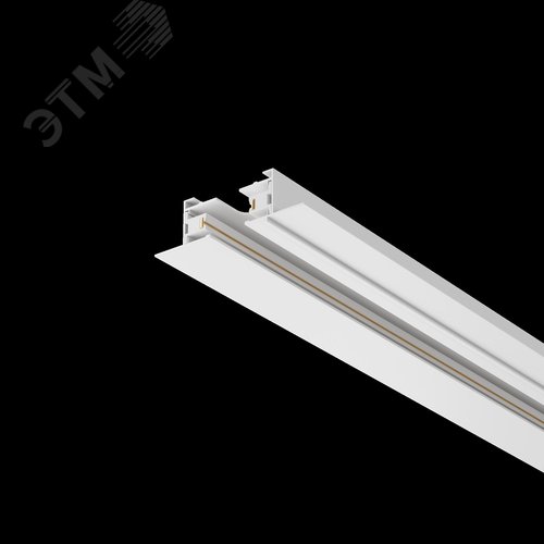 Шинопровод 1м Unity встраиваемый белый - фото 2