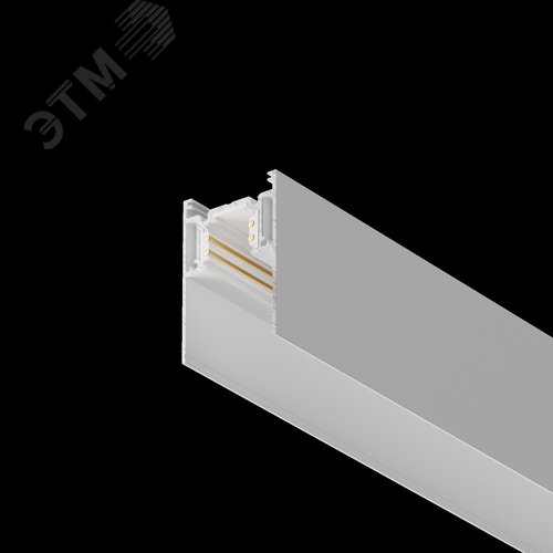 Шинопровод 1м Gravity накладной/подвесной белый - фото 2