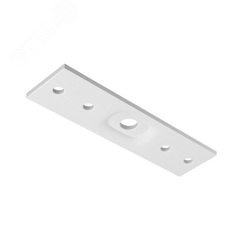 Коннектор прямой Exility накладной белый - фото 1