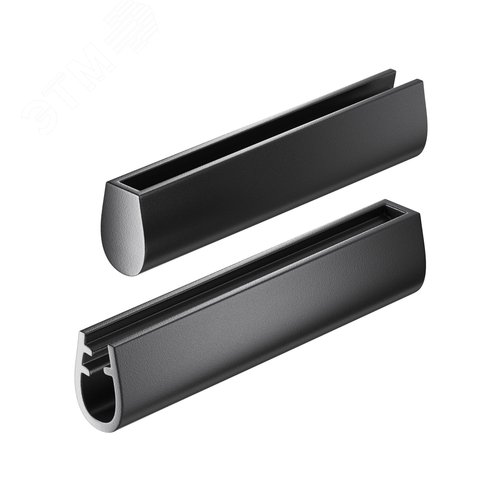 Заглушка Parity черная, 2 шт в упаковке - фото 1