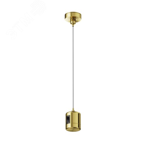 Подвес тросовый Hang с прямым коннектором питания Flarity латунь - фото 1