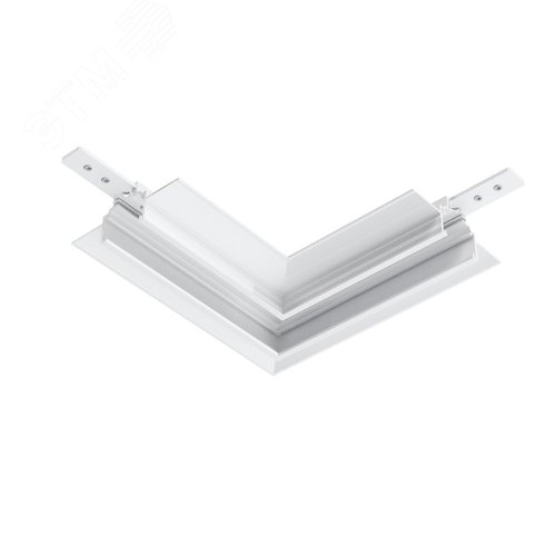 Изображение товара Коннектор угловой Exility для встраиваемого низкопрофильного шинопровода (шт)