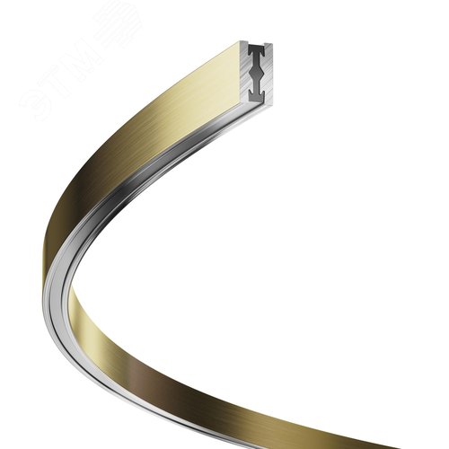 Шинопровод круглый из полукругов 1800мм Flarity латунь - фото 1