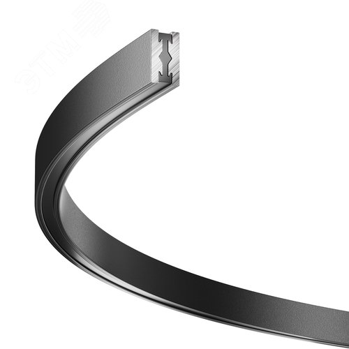 Шинопровод полукруг 800мм Flarity черный - фото 1