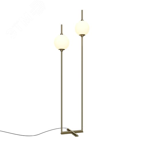 Изображение товара Светильник напольный (торшер) The Sixth Sense LED 12W Латунь (шт)