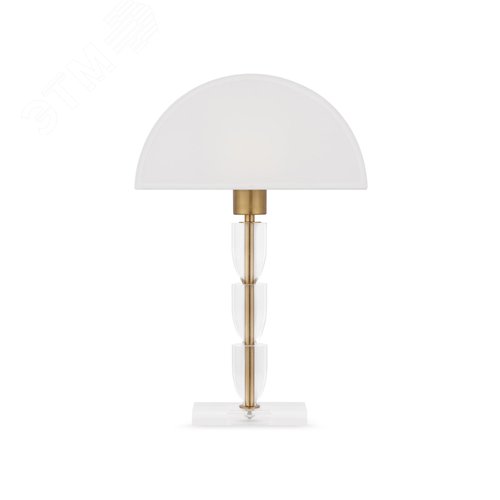 Изображение товара Светильник настольный Prima E27х1х60W Латунь (шт)