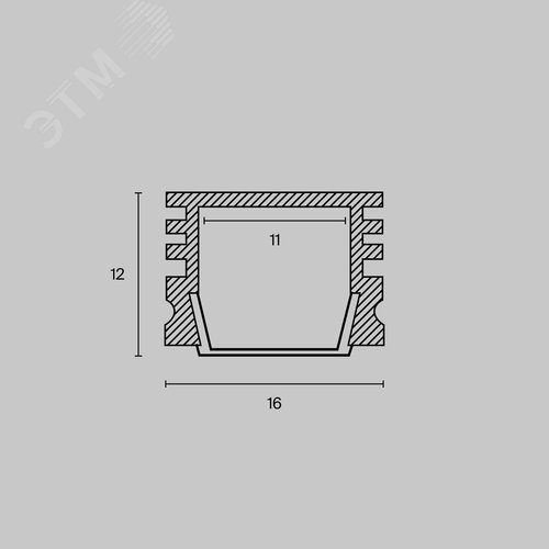 Профиль для светодиодной ленты - фото 2